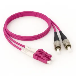 Патч-корд ADVANT ADVOM4-PCD20-LCFC-UU-LM, Duplex, тип волокна: OM4. Разъемы: LC/UPC-FC/UPC. Длина: 20, оболочка: LSZH, диаметр кабеля: 3.0