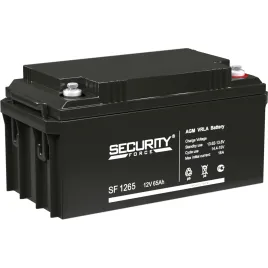 Аккумуляторная батарея/ SECURITY FORCE SF series battery, SF 1265, vol
