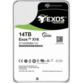 Жесткий диск/ HDD Seagate SAS 14Tb Exos X16 12Gb/s 7200 256Mb 4Kn 1 ye