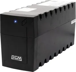 Источник бесперебойного питания/ POWERCOM RPT-600AP SE линейно-интерактивный, 600 ВA, 360 Вт,2 евророзетки с резервным питанием, USB, ШхГхВ 100х278х140мм, 4 кг