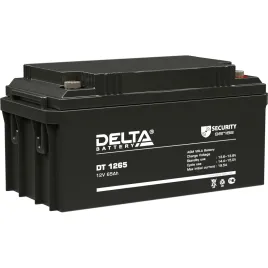 Батарея DELTA серия DT, DT 1265, напряжение 12В, емкость 65Ач (разряд