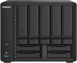 Сетевое хранилище без дисков/ SMB QNAP TS-932PX-4G 9-Bay NAS, 5 x 3.5"