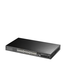 Коммутатор/ 24-Port Layer 3 Managed Gigabit Switch with 4 10G SFP Slot