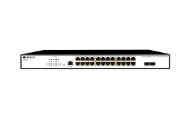 Коммутатор/ Управляемый L2 коммутатор, 24x1000Base-T, 2x1000Base-X SFP, консольный порт RJ-45,...