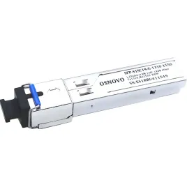 Трансивер/ OSNOVO Оптический SFP Модуль GE, одно волокно SM, до 1,25 Г