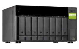 Полка расширения сетевого хранилища без дисков/ SMB QNAP TL-D800C USB 3.2 Gen 2 Type-C JBOD storage enclosure, 8-tray 3,5"/2,5" w/o HDD. desktop version.