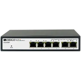 Коммутатор/ Smart Managed L2 PoE Switch 4 x 1000Base-T PoE+, 2 x 1000B