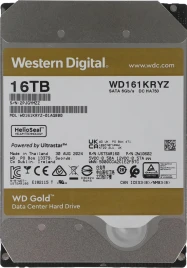 Жесткий диск WD SATA-III 16Tb WD161KRYZ Server Gold (7200rpm) 512Mb...