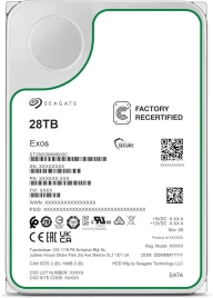 Жесткий диск/ HDD Seagate SATA 28Tb 7200 Exos 6Gb/s 512Mb OFFICIAL REC