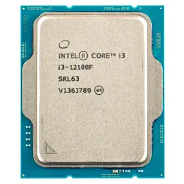 Процессор/ CPU LGA1700 Intel Core i3-12100F (Alder Lake, 4C/8T, 3.3/4.3GHz, 12MB, 58/89W) OEM