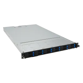 Серверная платформа/ ASUS RS501A-E12-RS12U, 1U, 1 x  SP5 LGA6096 360W, 24 x DDR5 6400/4800*, 12x 2.5" NVMe hsb, 2 x M.2 22110, up to 3 PCIe Gen5 + 1 OCP3.0, up tp 2 single-wide GPU, 2 x 1GbE RJ-45 LAN, 1+1 1600W