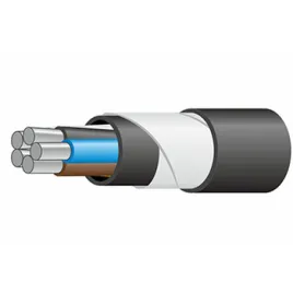 Кабель алюминиевый силовой бронированный АВБШв-0,66 5х25 (мн) ГОСТ