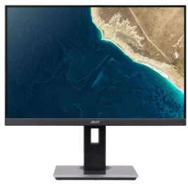 Монитор/ ACER B247Ybmiprx 23,8'', ZeroFrame, Black Matt, 85% PCR, 5% OBP, 16:9, IPS, 1920x1080, 4ms, 250cd, 120Hz, 1xVGA + 1xHDMI(1.4) + 1xDP(1.2) + SPK + Audio In/Out + USB3.2x4(1up 4down), Speakers 2Wx2, sync: FreeSync, hadj 165, Vesa:100x100