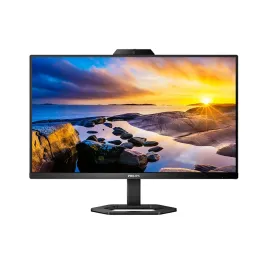 Монитор Philips 24E1N5300HE 23.8'', 1920x1080, IPS, 75hz, 80M:1, 300cd, 1ms, HDMI 1.4, DP 1.2, 4xUSB 3.2, Type-C 65W, Speakers, web-cam 5.0mpx, H. adj 130mm, pivot, VESA, 3Y, Black/ Philips 24E1N5300HE 23.8'', 1920x1080, IPS, 75hz, 80M