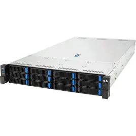 Серверная платформа/ ASUS RS720-E12-RS12U, 2U 2x LGA4710 Intel Xeon 6,32x DDR5 6400/8000, 12x 3.5'' hsb NVME/SATA*/SAS* (*need raid), 10x PCIe slots, 2x M.2 Gen4 2280, 1x Mmg LAN port, 2x OCP 3.0 optional, 1+1 2700W