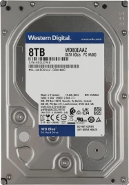 Жесткий диск WD SATA-III 8TB WD80EAAZ Desktop Blue (5640rpm) 256Mb...
