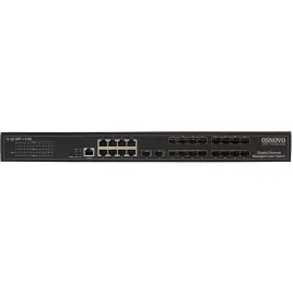 Коммутатор/ OSNOVO Управляемый (L2+) гигабитный коммутатор, 18*SFP 100