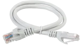 ITK RJ45(m) - RJ45(m) Cat. 6A U/UTP LSZH 3м серый