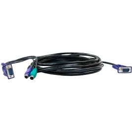 Кабель/ DKVM-CB KVM Cable with VGA and 2xPS/2 connectors for...