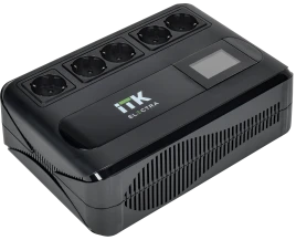 ITK ELECTRA LT5 ИБП 600ВА/360Вт LCD с АКБ 1х7AH
