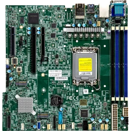Системная плата/ MB Supermicro X13SCH-F, Micro-ATX, 1xLGA 1700 (Intel