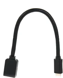 VCOM USB 2.0 Type-C (m) - USB 3.2 Type-AF 0.2м