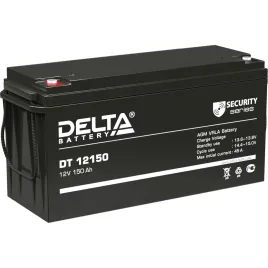 Батарея DELTA серия DT, DT 12150, напряжение 12В, емкость 150Ач (разря