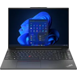 Ноутбук/ Lenovo ThinkPad E16 G2 16" (1920x1200) IPS, Ryzen 7 7735HS, 16GB,512GB SSD, AMD Radeon, HD RGB Cam, RTL8852BE,FPR,3 Cell 47Whr, BKLT KB ENG, No OS, 1Y ( EN_kbd , 3pin cable
