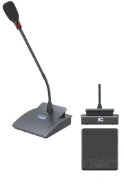 5G WIFI Беспроводной Цифровой микрофонный пульт председателя/ [TS-W302] 5G WIFI Full Digital Conference Chairman Unit