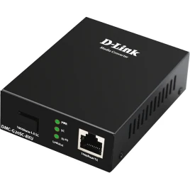 Трансивер/ DMC-G20SC-BXU WDM Media Converter 1000Base-T to 1000Base-LX, SC, Single-mode,...