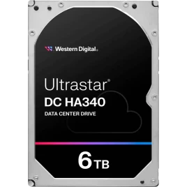 Жесткий диск/ HDD WD SATA Server 6Tb Ultrastar DC HA340 7200 6Gb/s 256