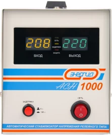Стабилизатор  АСН- 1000  ЭНЕРГИЯ с цифр. дисплеем/ Stabilizer ASN-1000