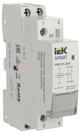 ARMAT Контактор модульный KMR 25А 12В AC/DC 2НО IEK