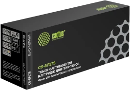 Картридж лазерный Cactus CS-EP27S EP-27 черный (2500стр.) для Canon