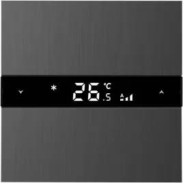 Donel Многофункциональный термостат KNX, серый. Серия устройств: DKNX
