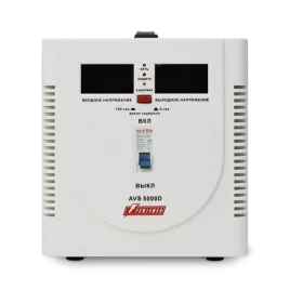 Стабилизатор POWERMAN AVS 5000D, ступенчатый регулятор, цифровые индик