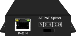 PoE-сплиттер Gigabit Ethernet/ PoE-сплиттер 2,5G выбором выходного нап