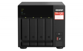 Сетевое хранилище без дисков/ SMB QNAP TS-473A-8G NAS, 4-tray w/o HDD,