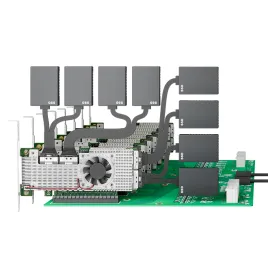 Адаптер/ PCle4.0 x16 4*SFF-8654 8i NVMe Switch Adapter