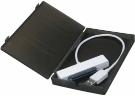 Внешний корпус для HDD/SSD AgeStar SUBCP1 SATA USB2.0 пластик черный...
