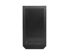 Корпус ПК без блока питания/ Case MSI MAG FORGE M100R, Mini-Tower, TG, 4x120mm ARGB, 2xUSB 2.0, 1xUSB 3.0, mATX, mITX Black