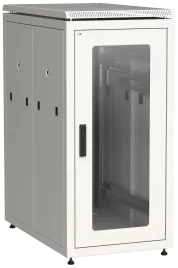 ITK LINEA N 28U 800х1000мм стекл. пер. дв. задн. метал. сер.