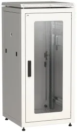ITK LINEA N 28U 600х800мм стек. пер. дв. зад. мет. сер.