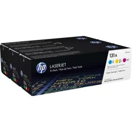 HP LaserJet 131A CYM Tri-Pack (U0SL1AM)