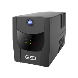 Башенный линейно-интерактивный ИБП/ ИБП CBR [QTM-1200T-4F-LCUC] Line Interactive 1200VA/720W 7Ah12V*2...