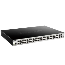 Коммутатор/ Управляемый L2+ стекируемый PoE-коммутатор, 48x1000Base-T PoE, 4x10GBase-X SFP+, PoE-бюджет...