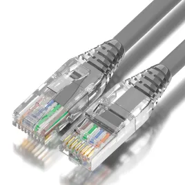 Greenconnect RJ45(m) - RJ45(m) Cat. 5e UTP  01.5м серый