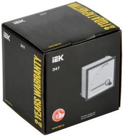 Амперметр Э47 30/5А кл. точн. 1,5 96х96мм IEK