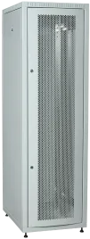 ITK LINEA E 42U 600х800мм перф. пер. дв. задн. метал. сер.