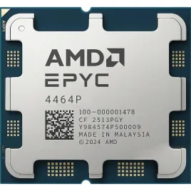 Процессор серверный/ CPU AM5 AMD EPYC 4464P (12C/24T, 3.7/5.4GHz, 64MB, 65W) OEM